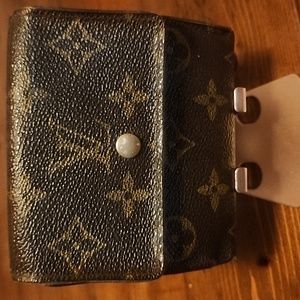 LV mono double snap wallet